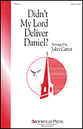 Didn't My Lord Deliver Daniel SAB choral sheet music cover